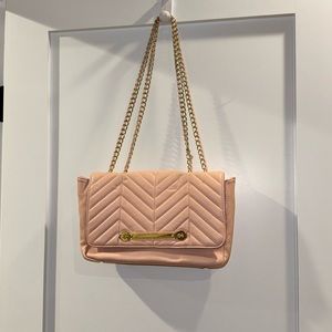 Pink and Gold Shoulder Bag